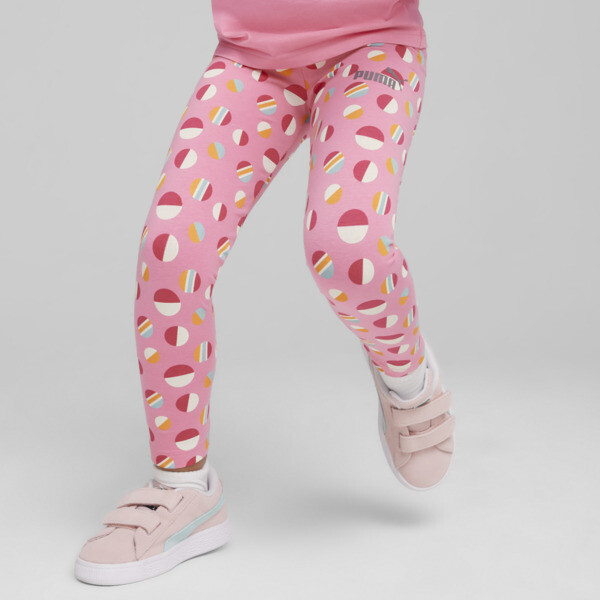 ESS SUMMER CAMP Kids Leggings pink PUMA