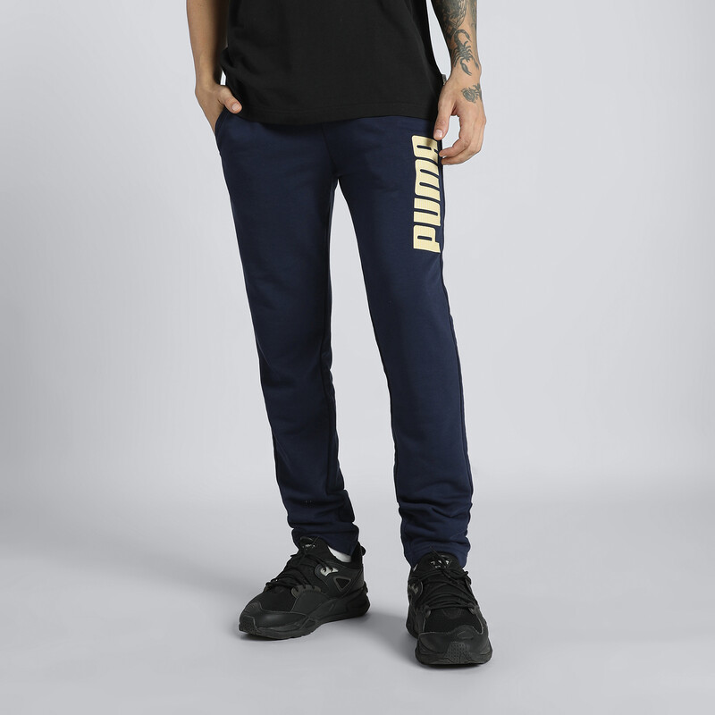 

Men's PUMA Knitted Graphic Slim Fit Pants