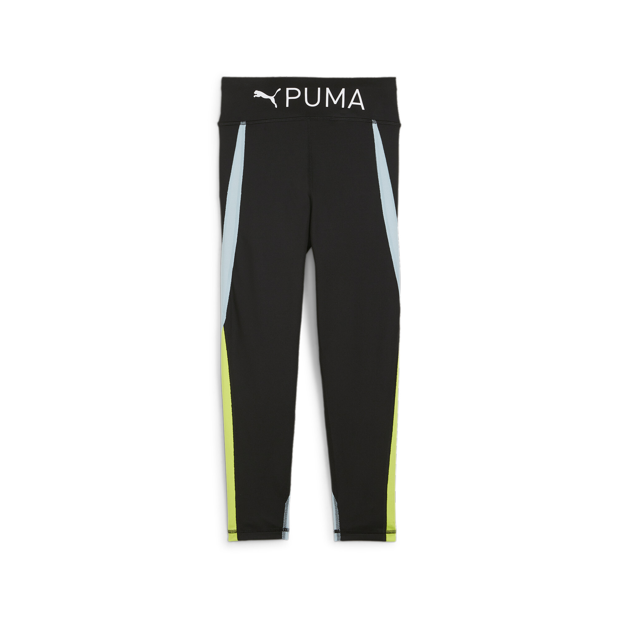 Women's Puma FIT Youth 7/8 Tights, Black, Size 5-6Y, Shop