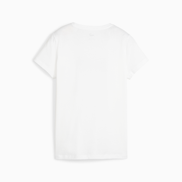 ESS+ Women's Script Tee, PUMA White, large-MEX