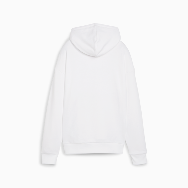 ESS+ Script Women's Hoodie, PUMA White, large-ZAF