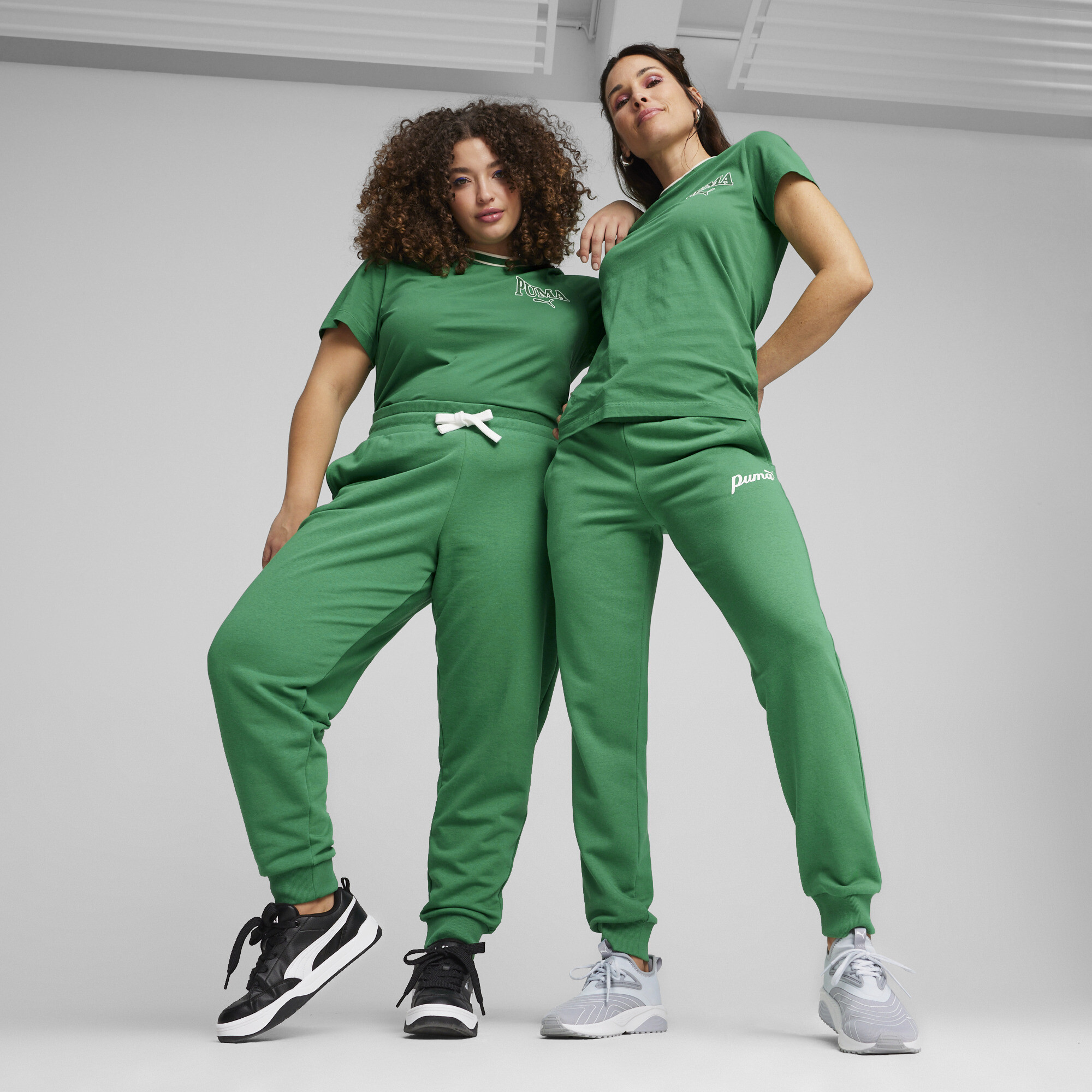 Puma green net sale