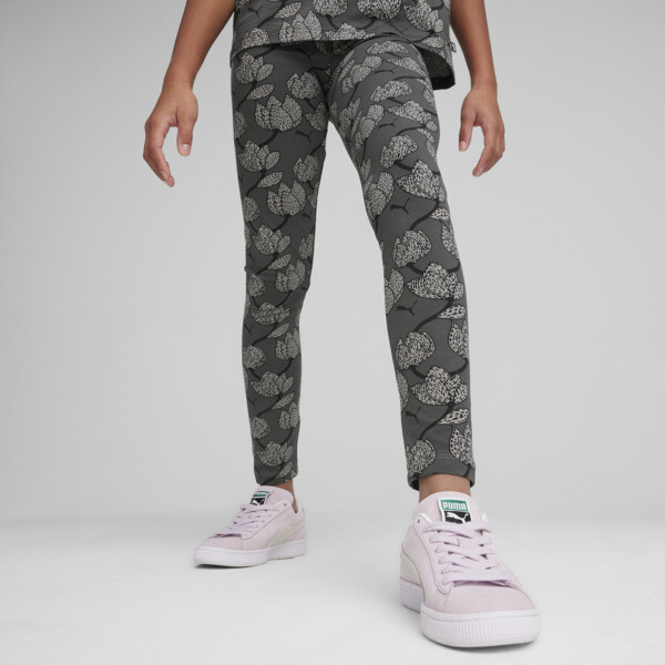 ESS BLOSSOM Girls Leggings black PUMA
