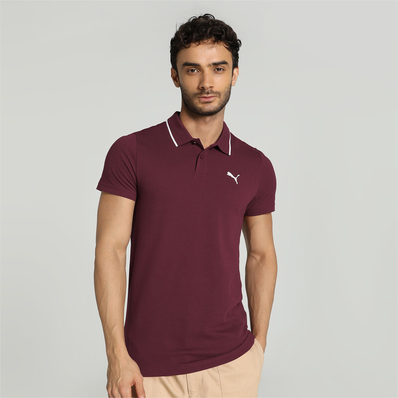 

Men's PUMA Collar Tipping Slim Fit Polo