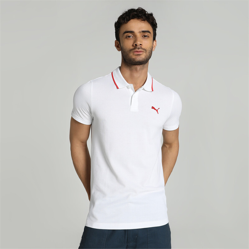 

Men's PUMA Collar Tipping Slim Fit Polo