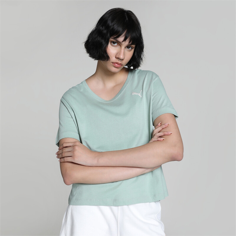 Green and white puma shirt new arrivals