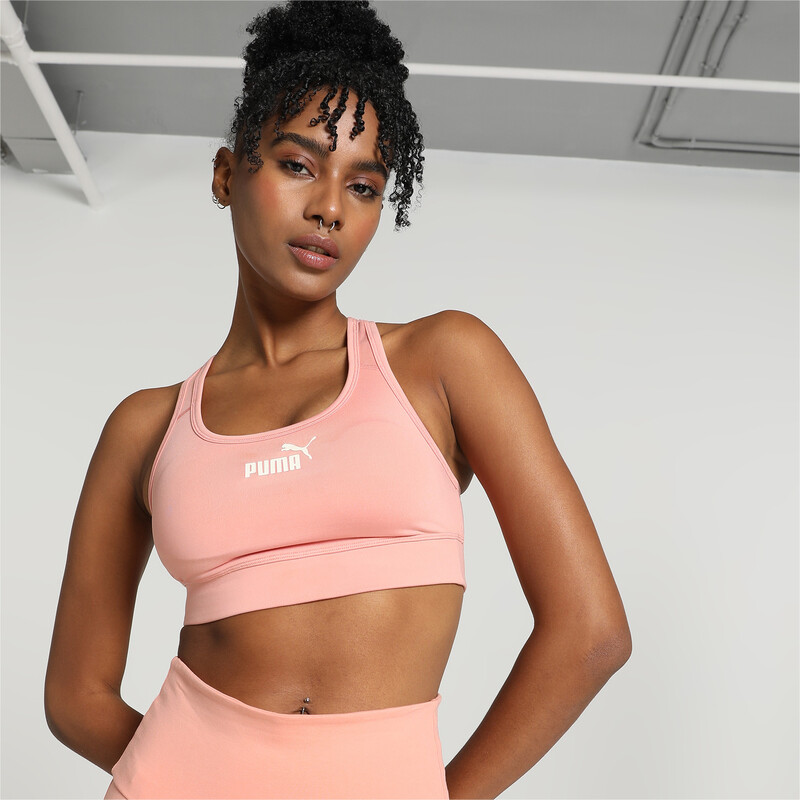 Women's PUMA Sports Bra Top in Pink size L, PUMA