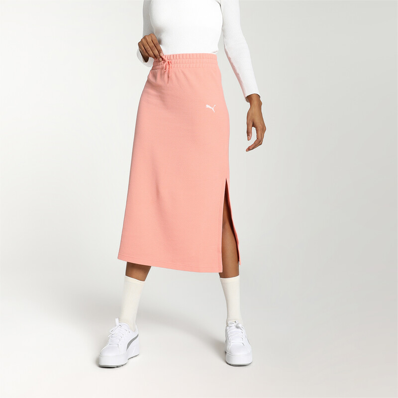 Women's PUMA Slit Skirt in Pink size XS