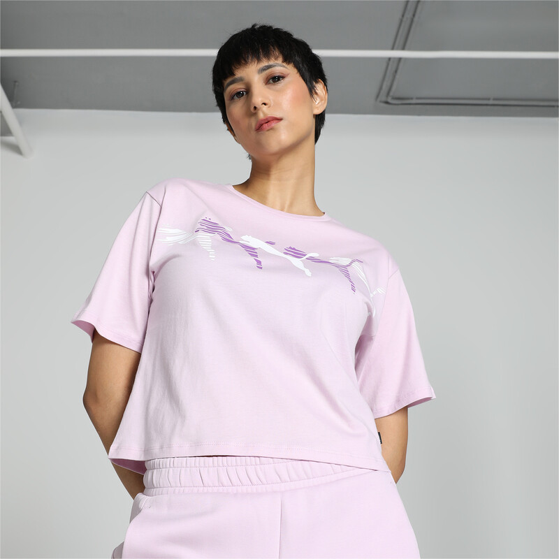 

Women's PUMA LOGO LAB Relaxed Fit T-shirt