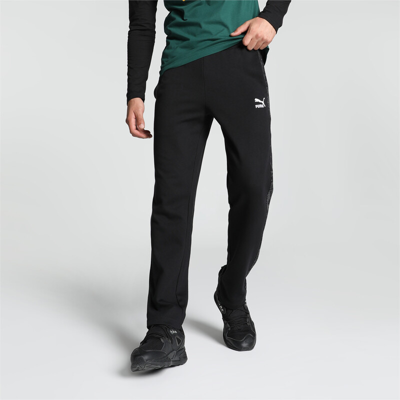 Men's PUMA T7 Paisley Pants in Black size S