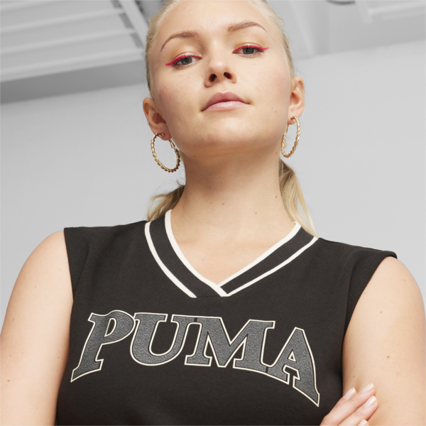 Vestido para mujer PUMA SQUAD, PUMA Black, large-MEX