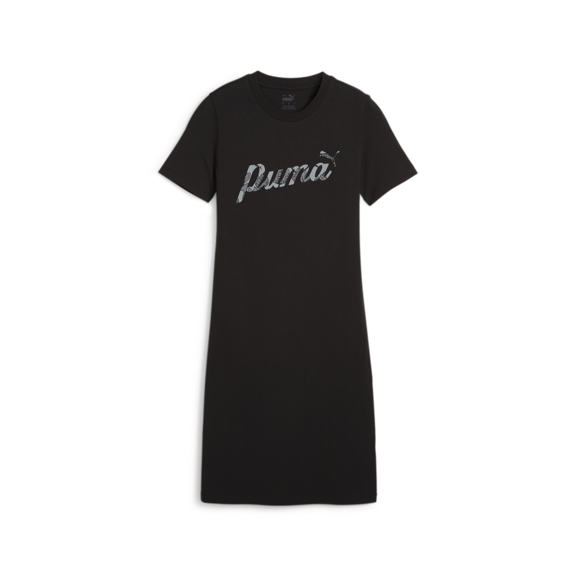 Women's PUMA ESS+ Blossom Dress In Black, Size XL