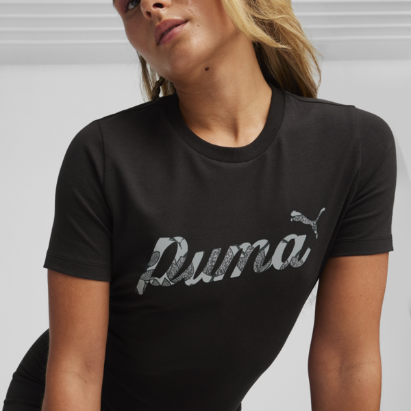 ESS+ Blossom Women's Dress, PUMA Black, large-ZAF