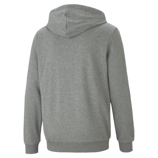 Buzo con cremallera completa y capucha para hombre Essentials Small Logo, Medium Gray Heather, large-ARG