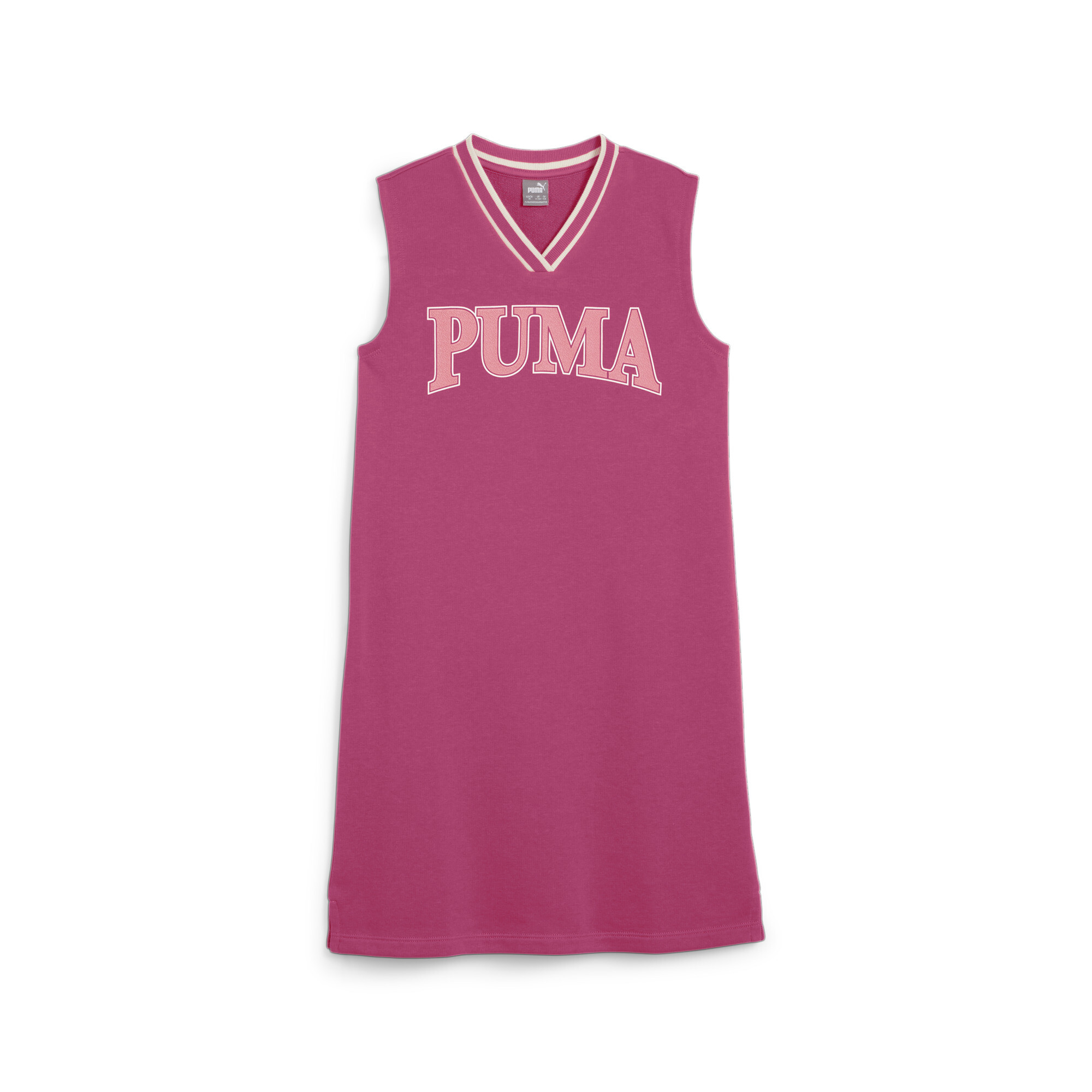 Puma SQUAD Girls' Dress, Pink, Size 9-10Y, Clothing