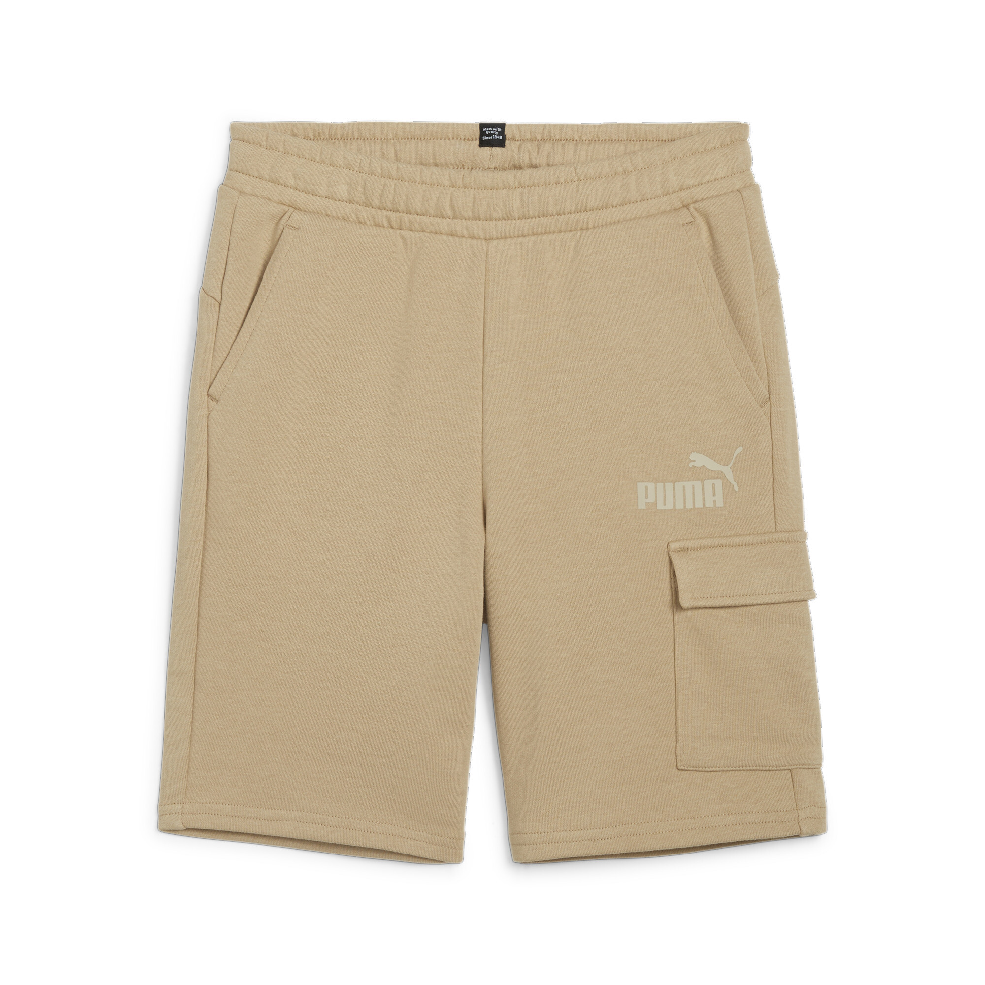 Puma ESS Cargo Shorts, Beige, Size 9-10Y, Kids