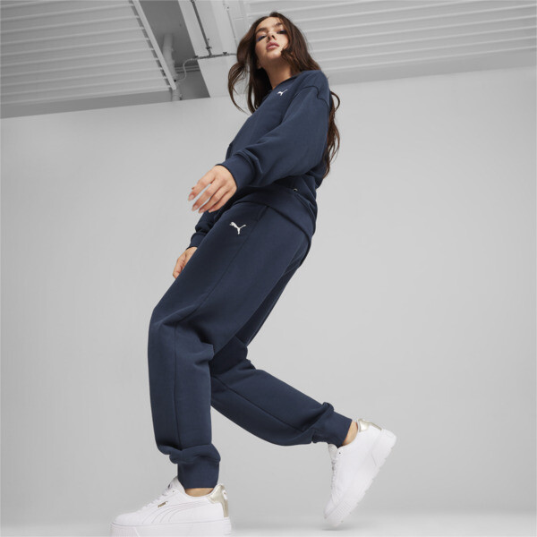 Puma tracksuit navy cheap