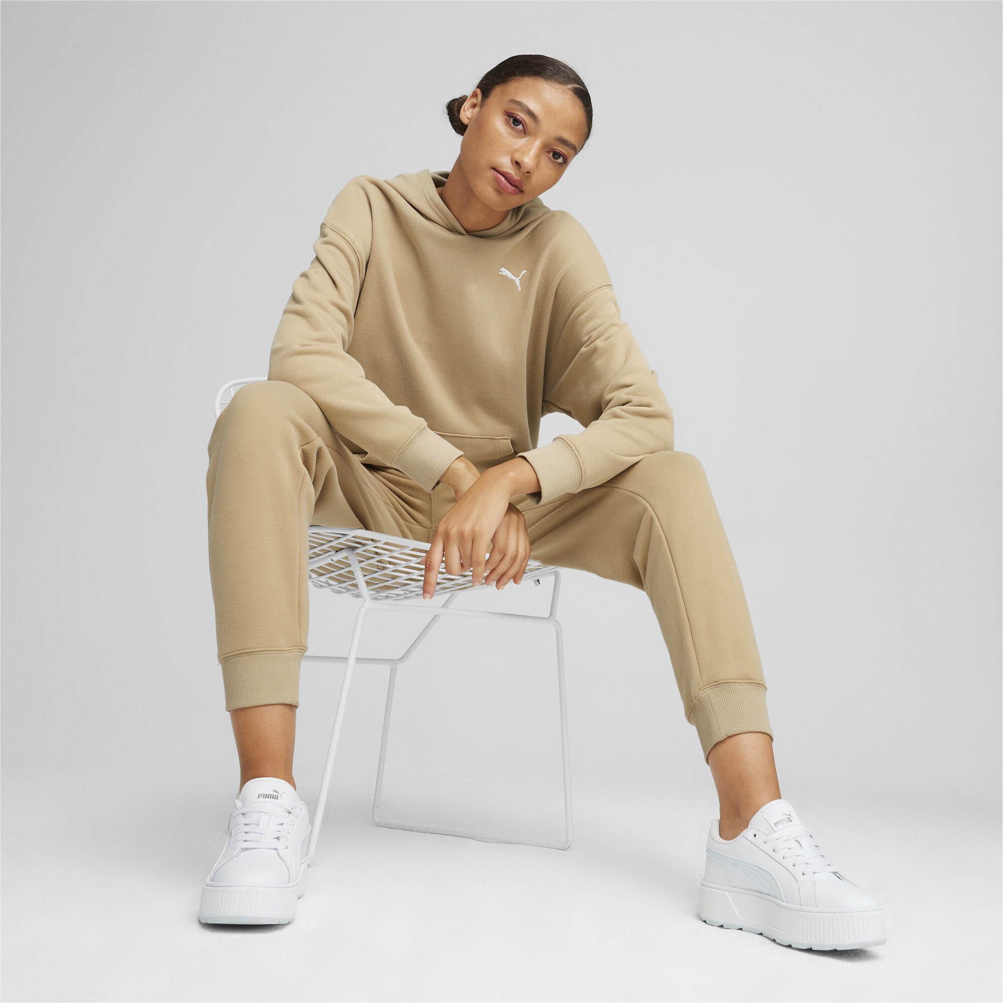 Loungewear Women s Track Suit beige PUMA