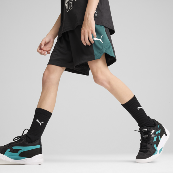 Shorts adolescentes básquet Blueprint, Cold Green, large-MEX
