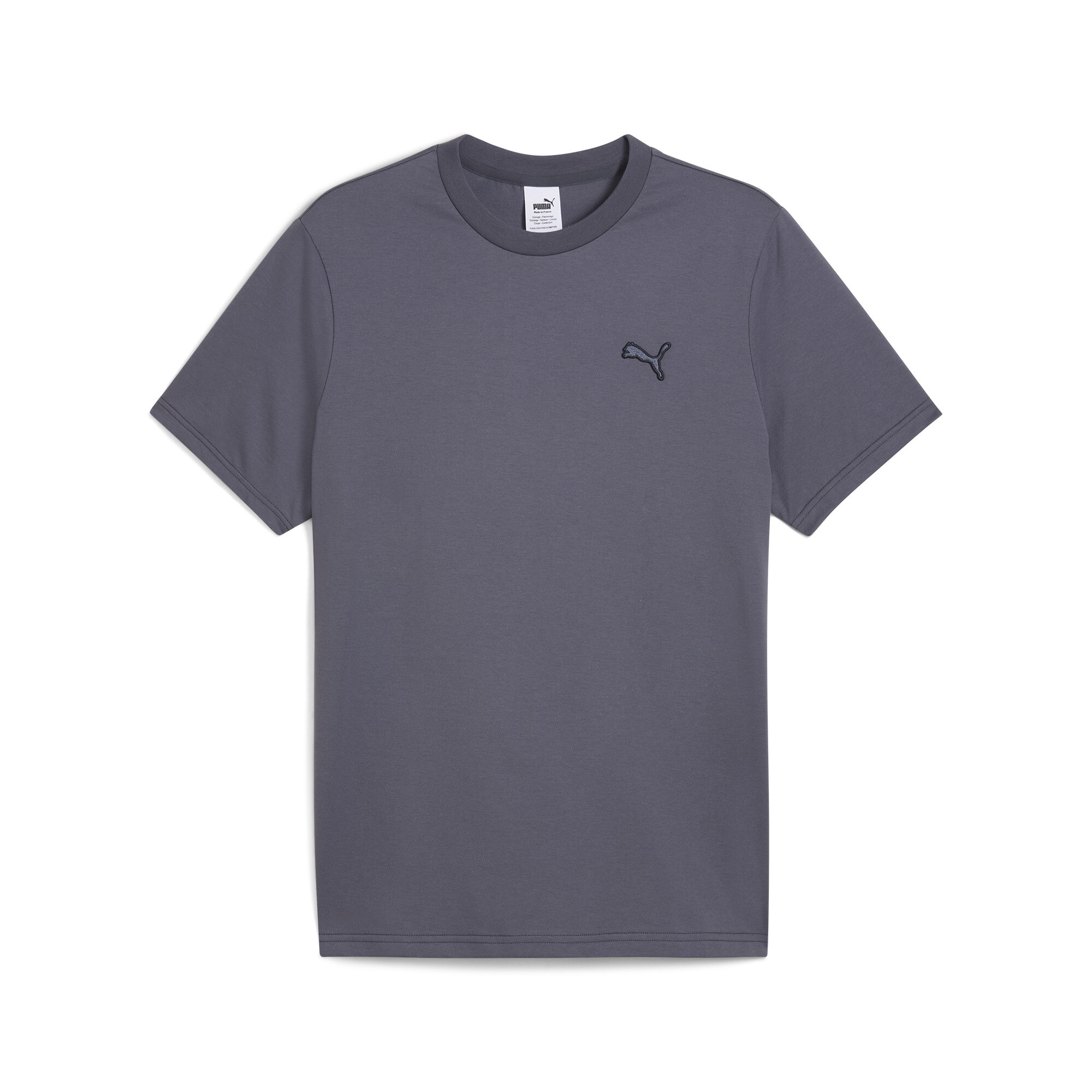 Puma Made In France T-Shirt Herren | Mit Plain | Galactic Gray | Größe: S