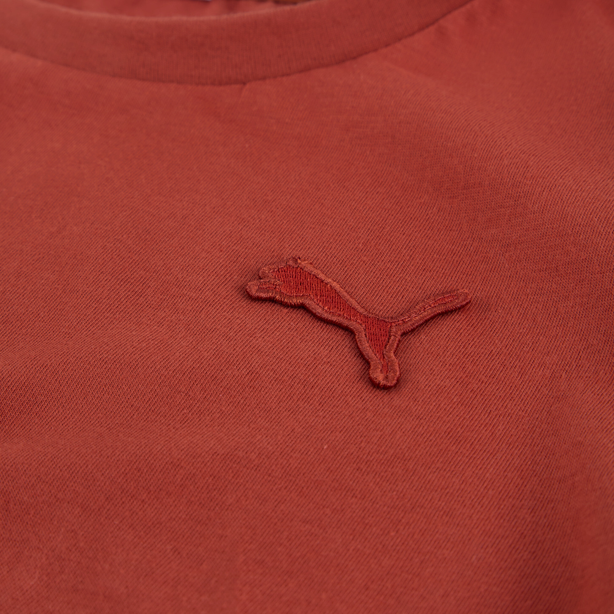 Women's Puma Made In France T-Shirt, Red, Size M, Clothing