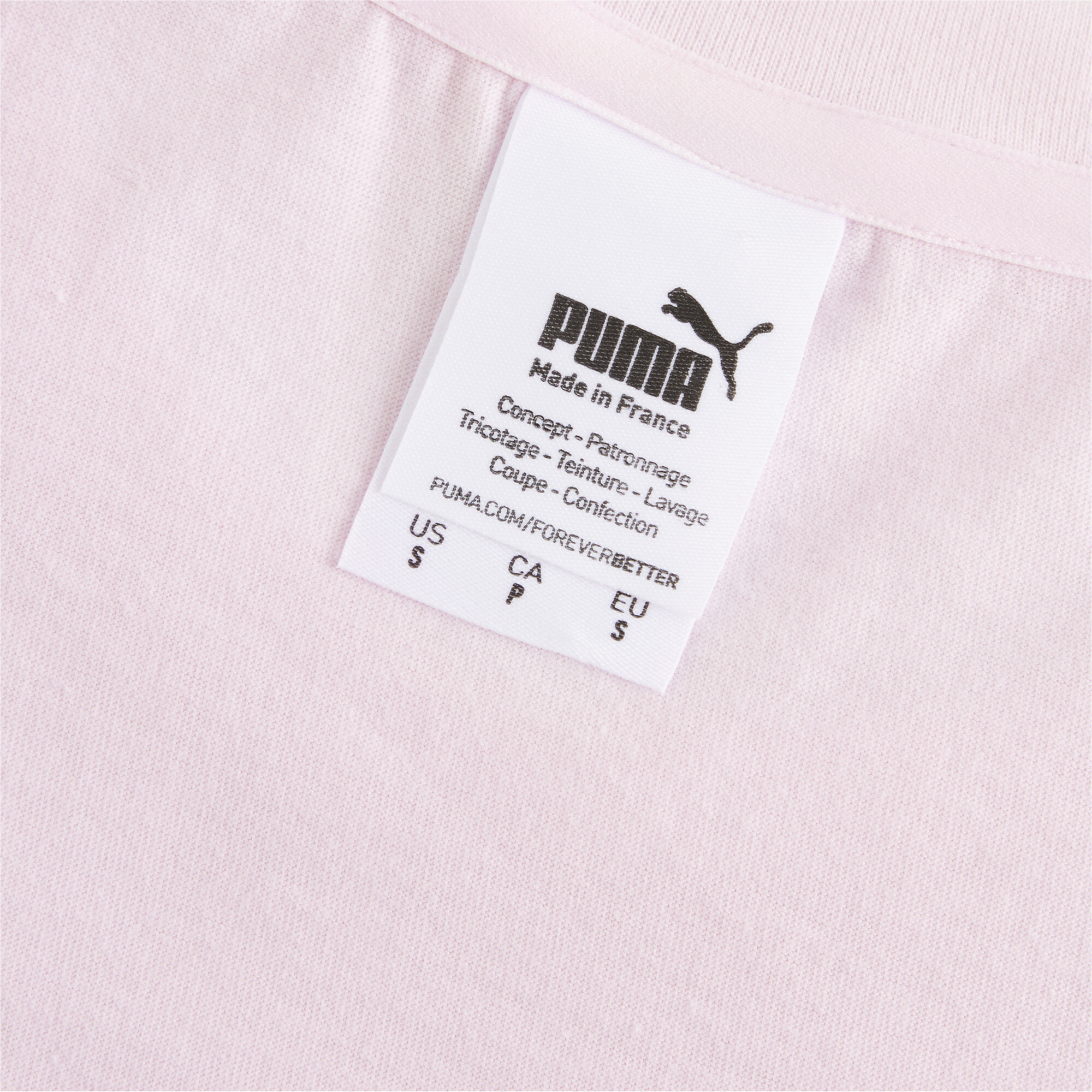 Women's Puma Made In France's T-Shirt, Pink, Size XS, Clothing