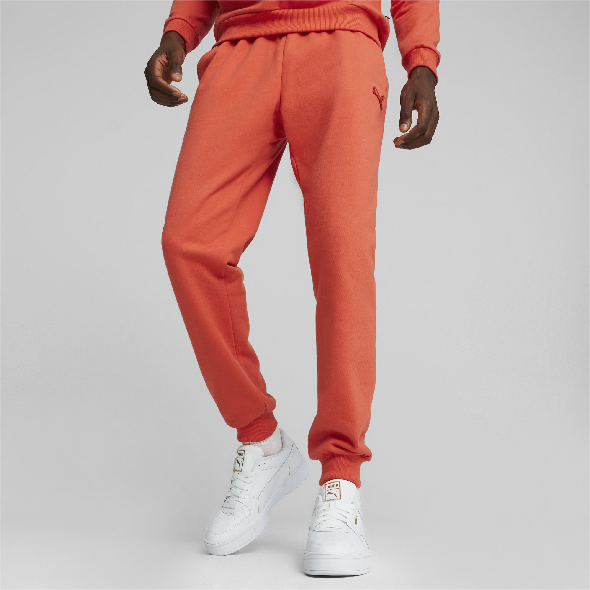 Puma Made In France Track Pants, Orange, Size XL, Clothing