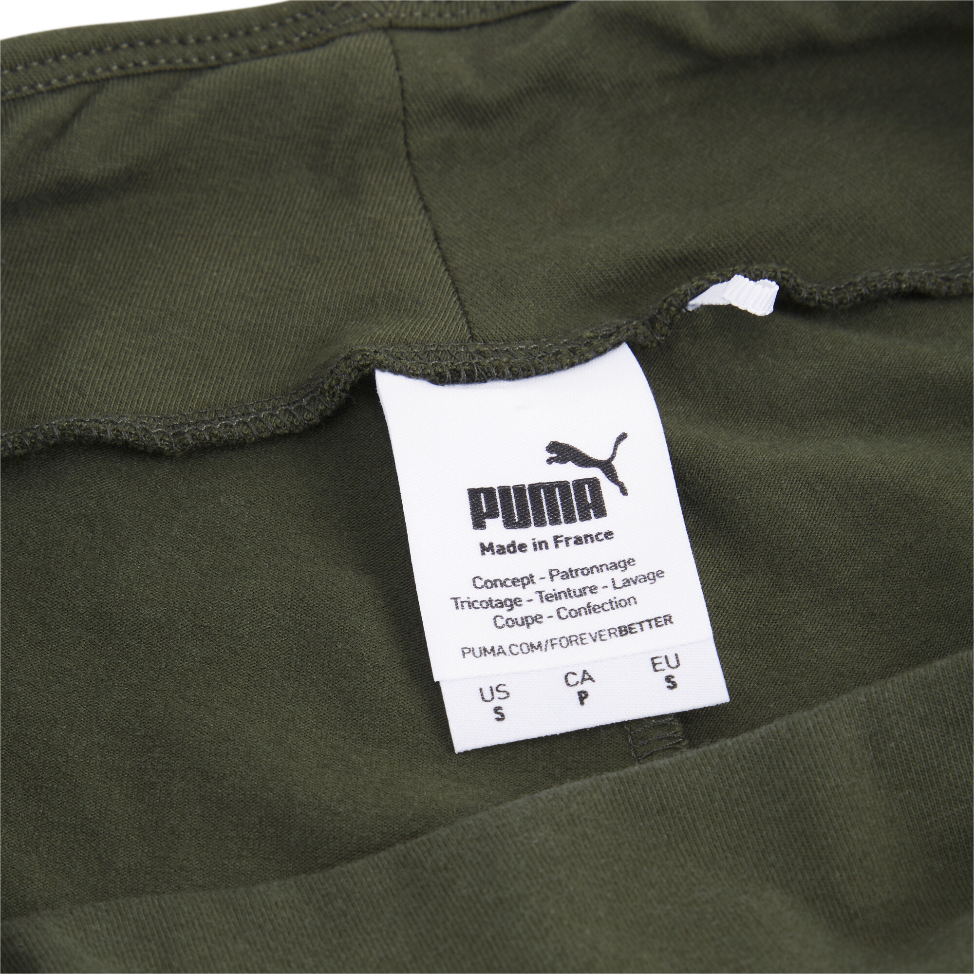 Women's Puma Made In France Leggings, Green, Size XL, Clothing
