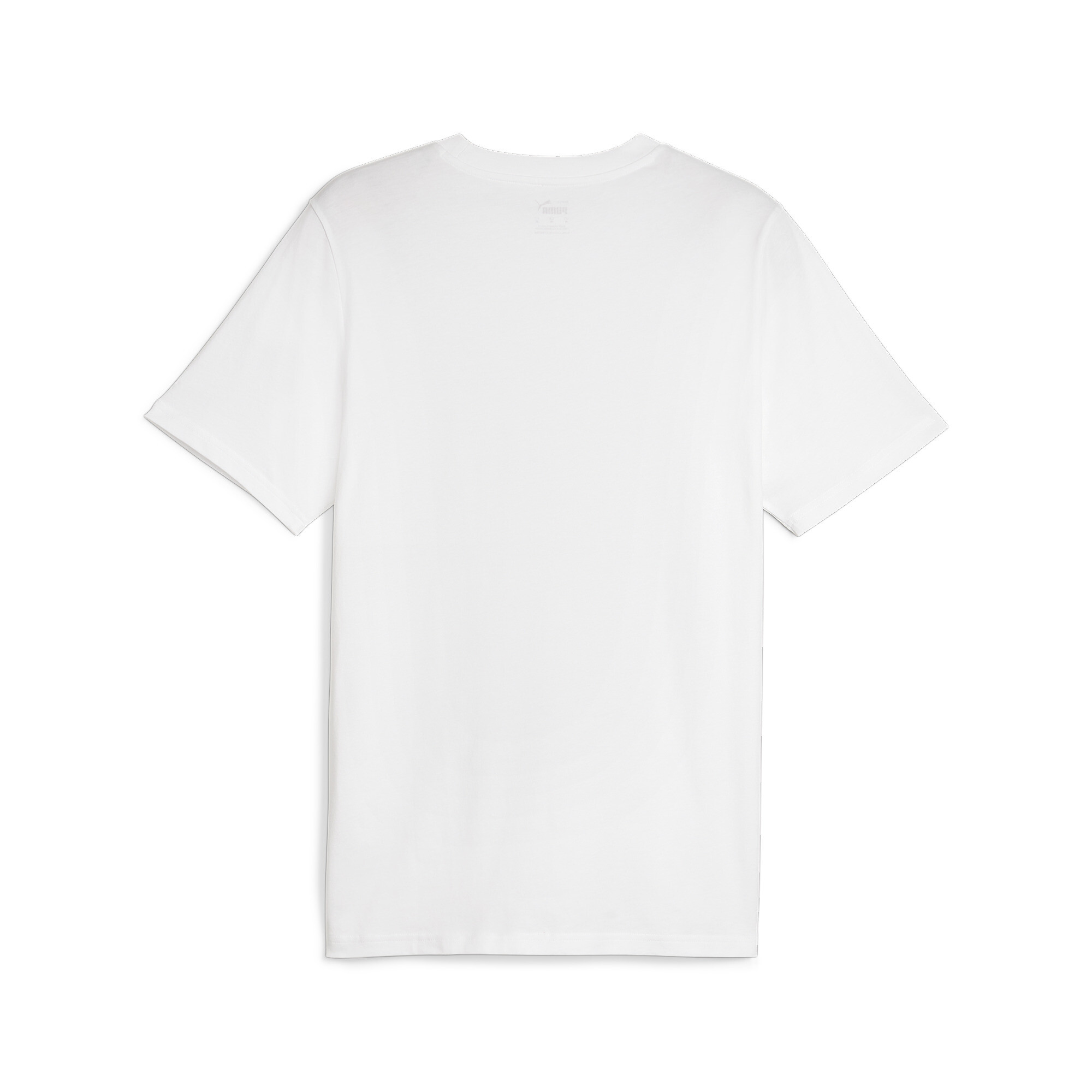 Men's PUMA GRAPHICS Foil T-Shirt In White, Size 2XL