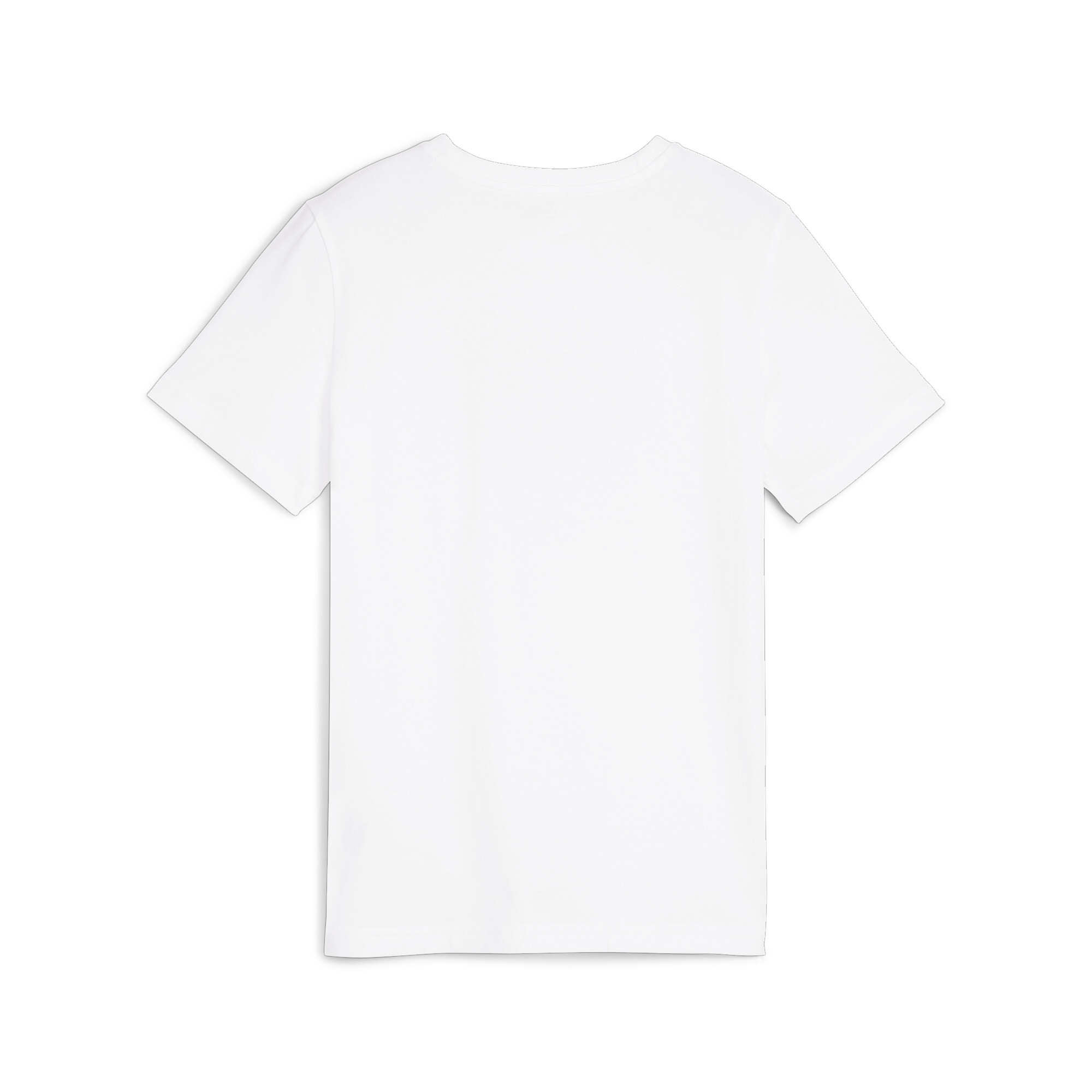 PUMA GRAPHICS Year Of Sports T-Shirt In 20 - White, Size 7-8 Youth