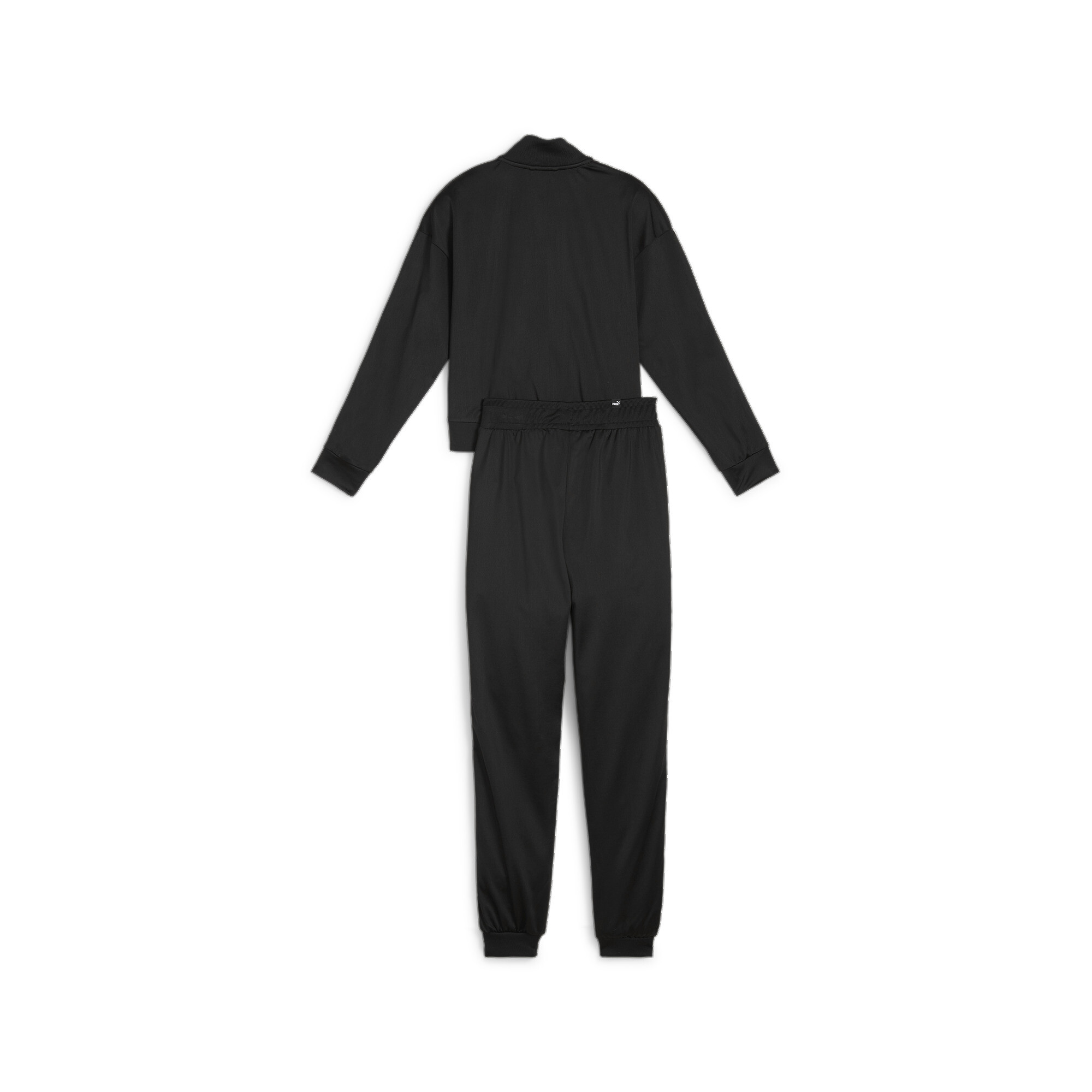 Puma ESS Tape Tricot Girls' Suit, Black, Size 7-8Y, Clothing