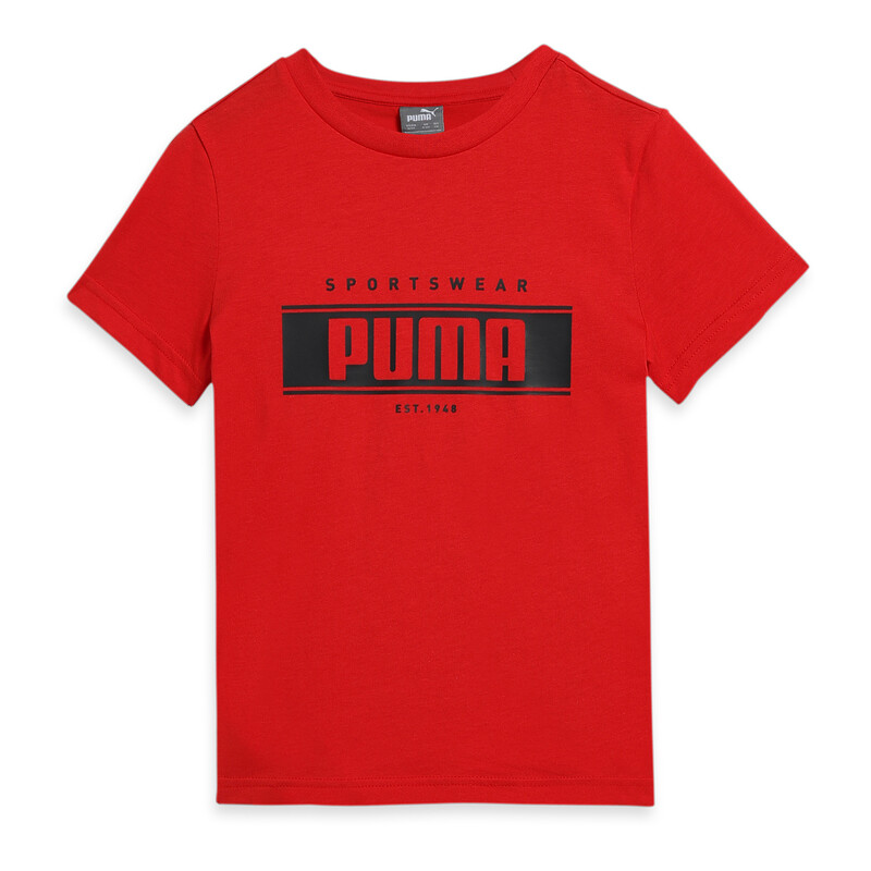 

PUMA Graphic Boy's Regular Fit Crew-Neck T-shirt