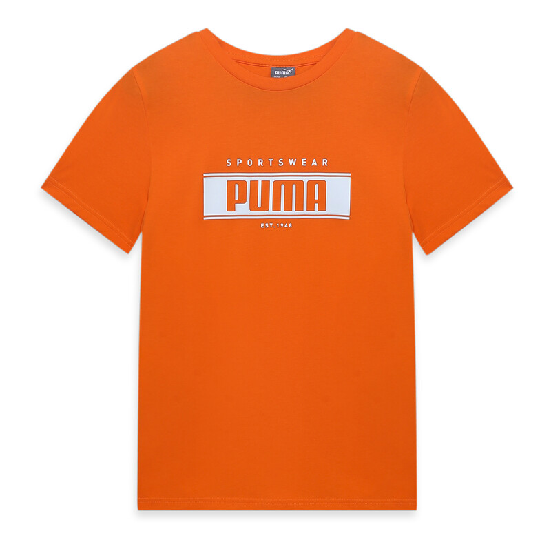 

PUMA Graphic Boy's Regular Fit Crew-Neck T-shirt