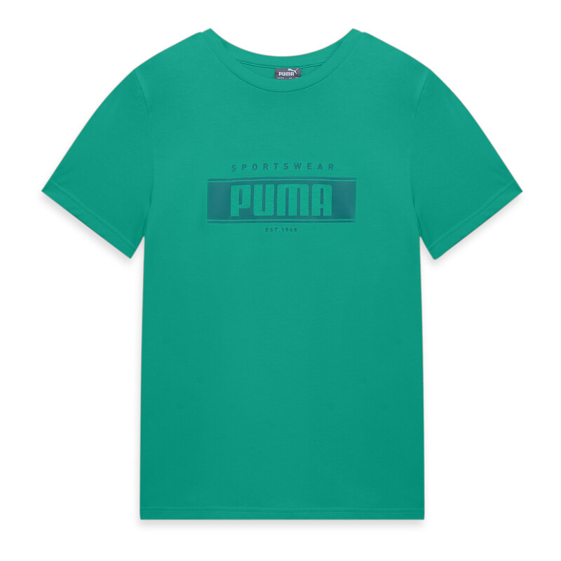 

PUMA Graphic Boy's Regular Fit Crew-Neck T-shirt