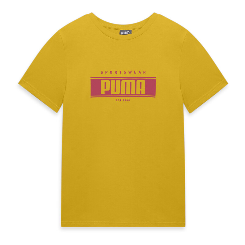 

PUMA Graphic Boy's Regular Fit Crew-Neck T-shirt