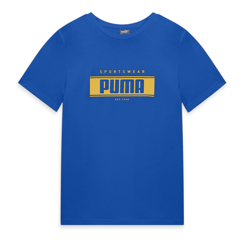 

PUMA Graphic Boy's Regular Fit Crew-Neck T-shirt