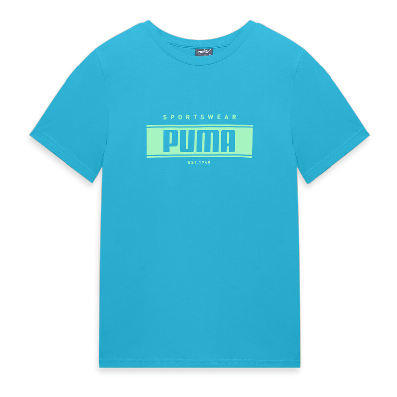 

PUMA Graphic Boy's Regular Fit Crew-Neck T-shirt