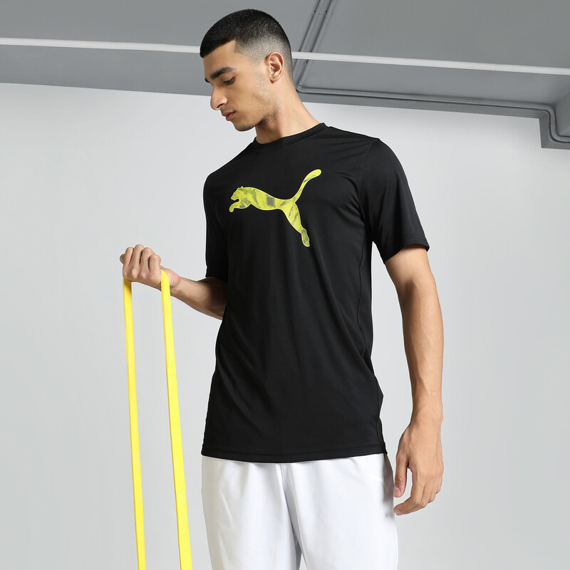 

Men's PUMA Performance Cat Slim Fit T-shirt