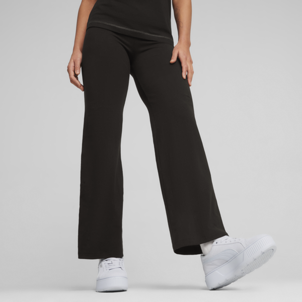 ESS+ Women's Straight Leggings, PUMA Black, large-ZAF