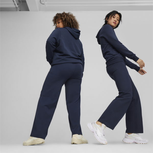 ESS+ Women's Straight Leggings, Club Navy, large-ZAF