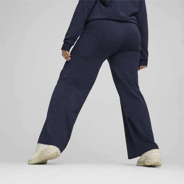ESS+ Women's Straight Leggings, Club Navy, large-ZAF