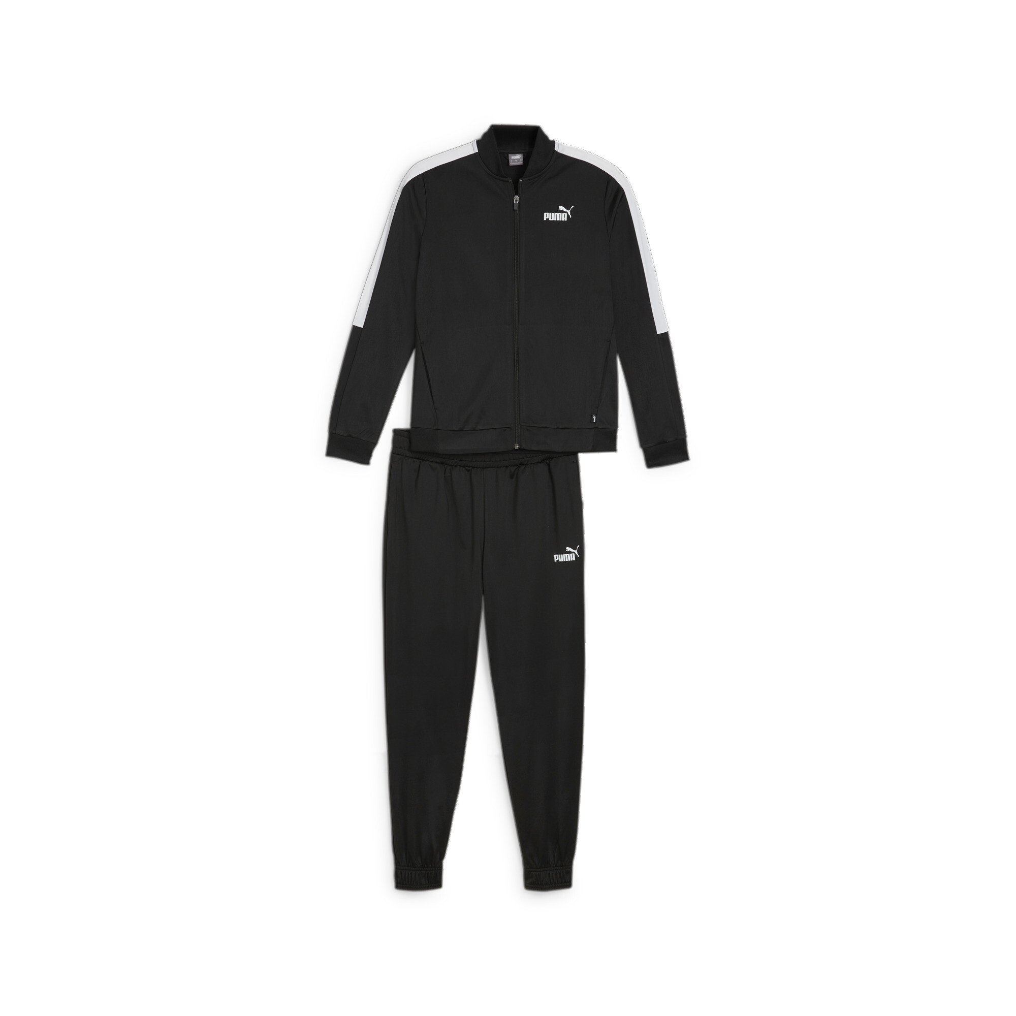 Puma Girls' Baseball Tricot Suit, Black, Size 13-14Y, Clothing