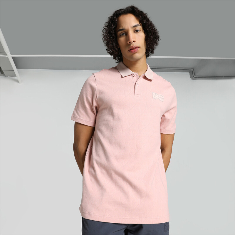 Men's PUMA X One8 Signature Polo in Pink size M