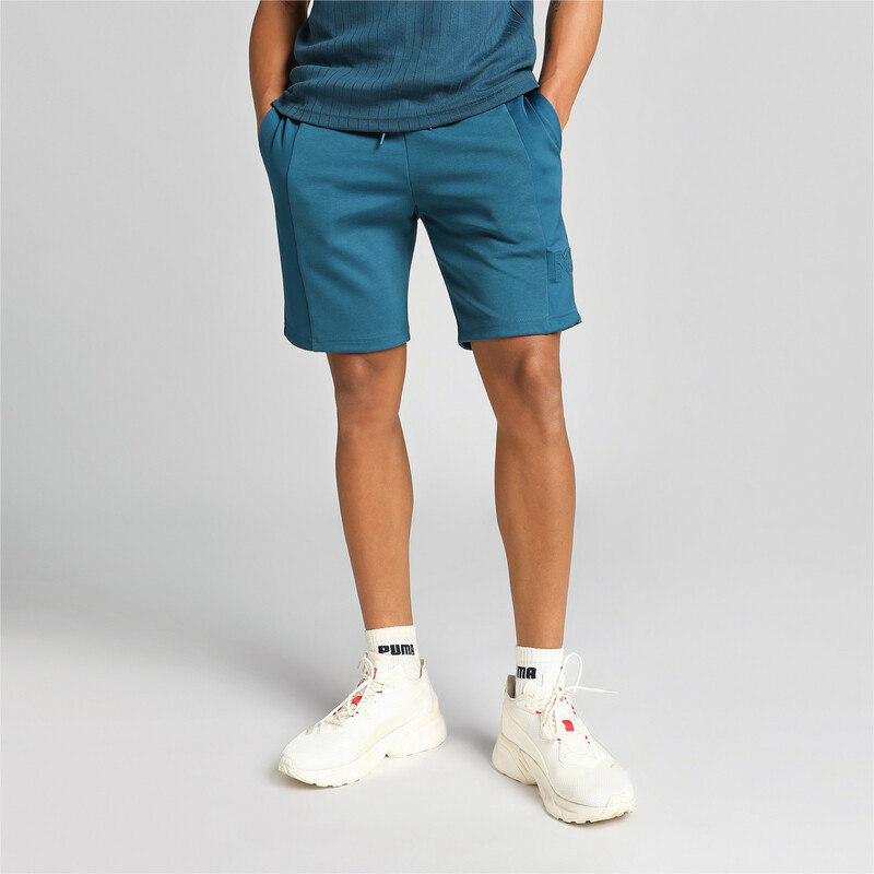 Men's PUMA xONE8 Overlay Shorts in Ocean Tropic size L