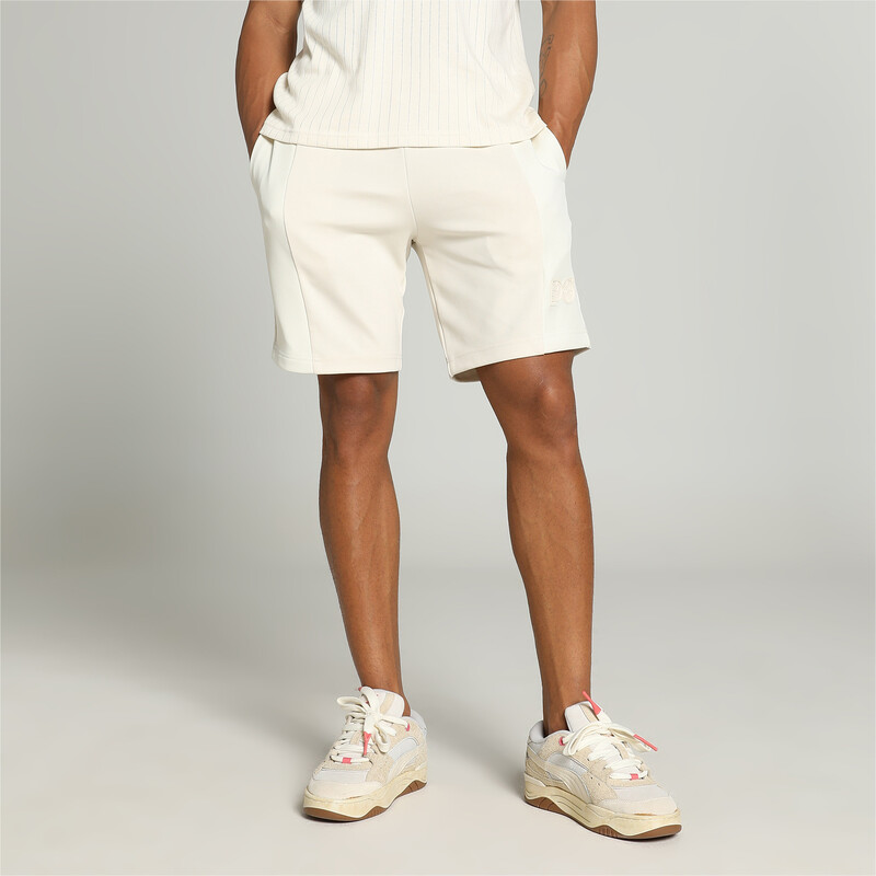 Men's PUMA xONE8 Overlay Shorts in Alpine Snow size M