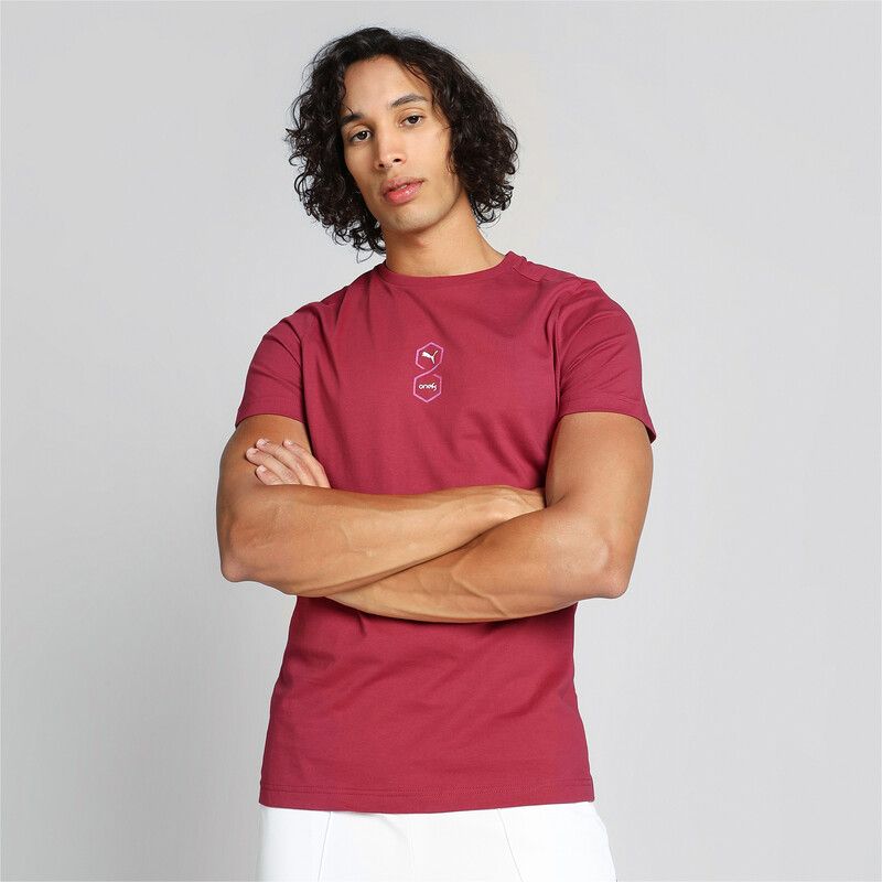Men's PUMA X One8 Core Slim Fit T-shirt in Red size M