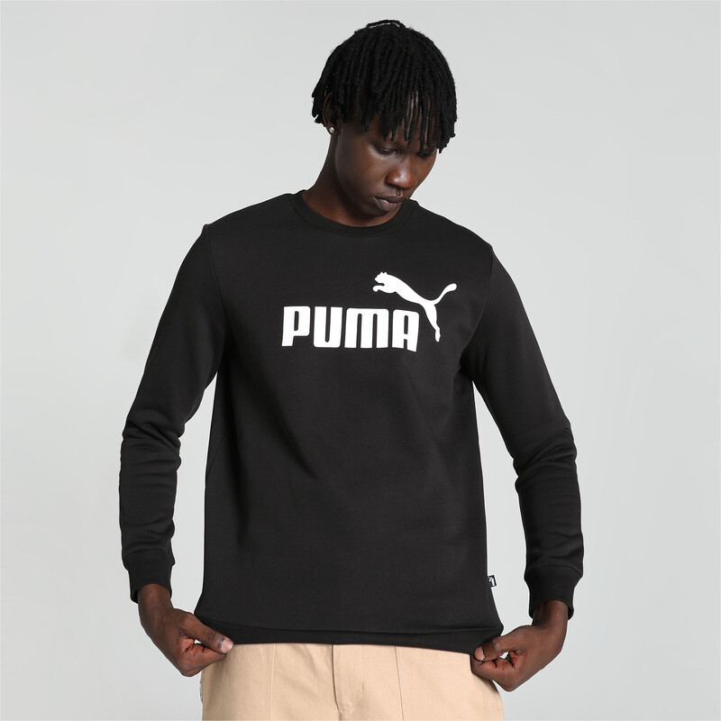 Men's PUMA Big Logo Crew-Neck Sweatshirt