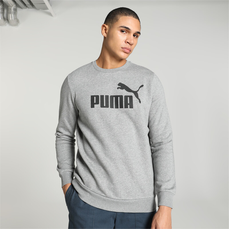 Men's PUMA Big Logo Crew-Neck Sweatshirt