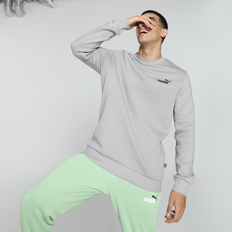 

Men's PUMA Ess Small Logo Crew FL Sweatshirt
