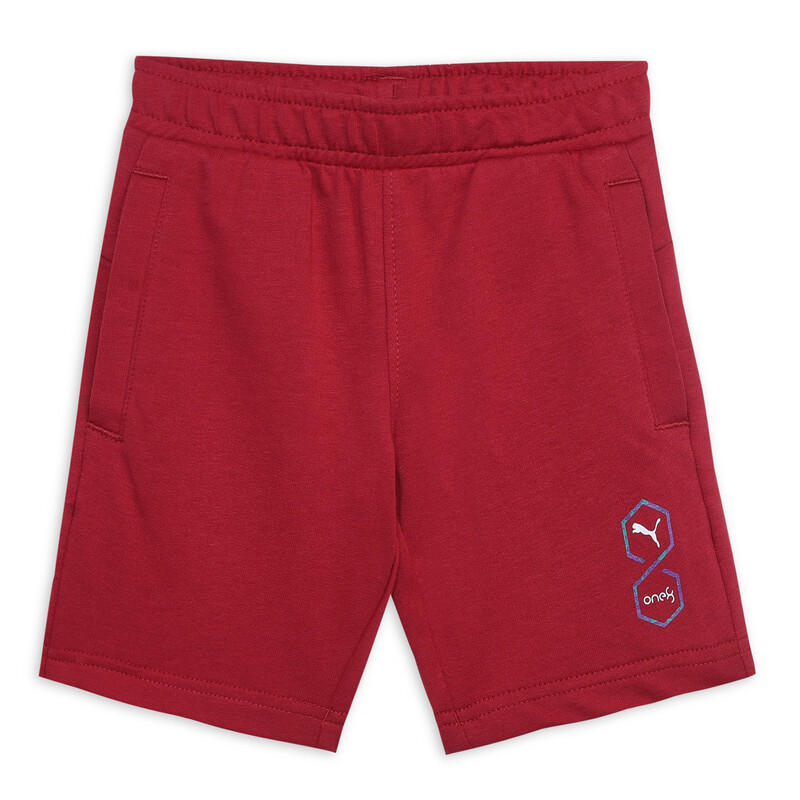 PUMA X One8 Youth Elevated Shorts in Red size 13-14Y